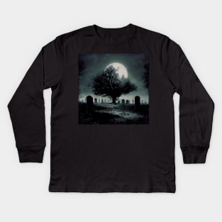 overgrown grave 3 Kids Long Sleeve T-Shirt